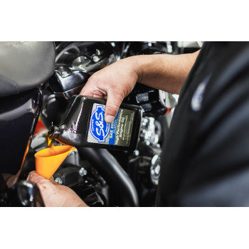 S&S Cycle High Performance Synthetic 20W-50 Engine Oil