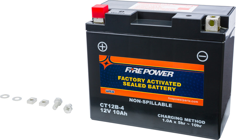 Fire Power Battery CT12B-4 Sealed Factory Activated - Ducati/Triumph