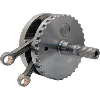 S&S Cycle Flywheel Assembly - 4-3/8" - with Sprocket Bearing Race - 96"/103"/110" Twin Cam "B" '07-'16