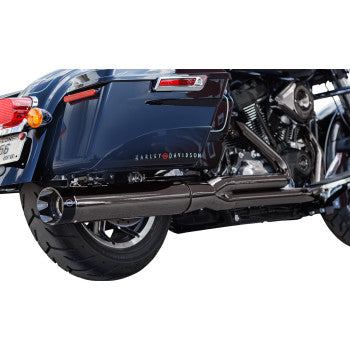 S&S Cycle 2-into-1 Lava Chrome Sidewinder® Exhaust System - Race Only