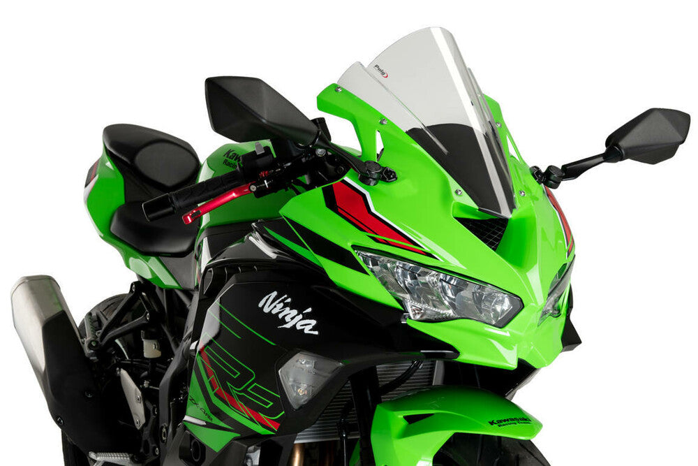 PUIG WINDSCREEN Z-RACING CLEAR KAW