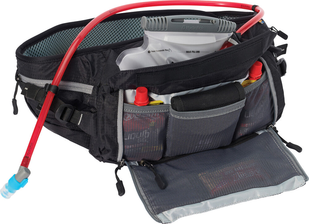 ZULO 6 BLACK CARBON 1.5L VENTED HIP PACK PNP TUBE