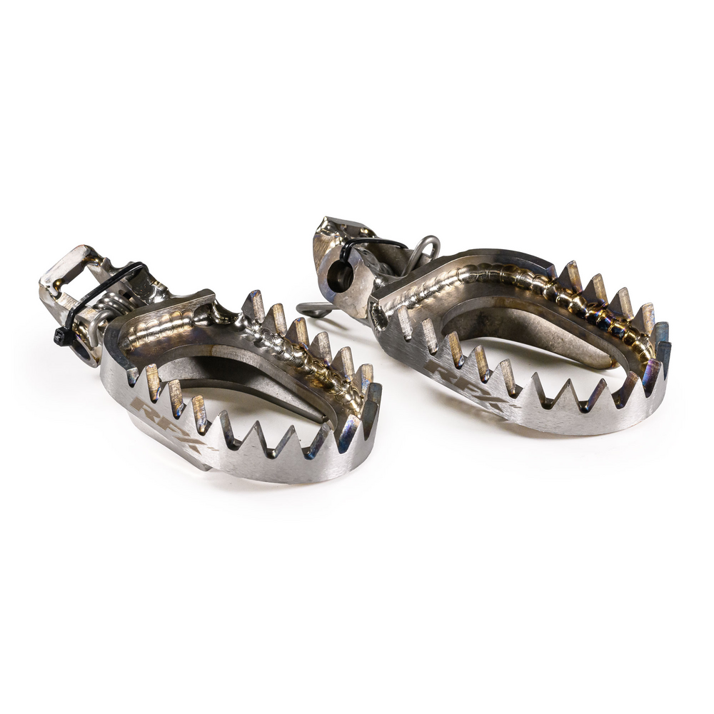 RFX FACTORY FOOTPEGS TITANIUM KTM/HUSQ/GAS