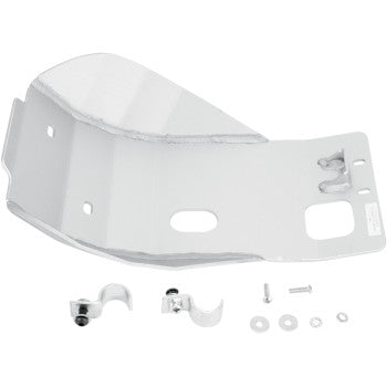 Moose Offroad Aluminum Skid Plate — Skid Plate Skid Plate - Silver - KTM