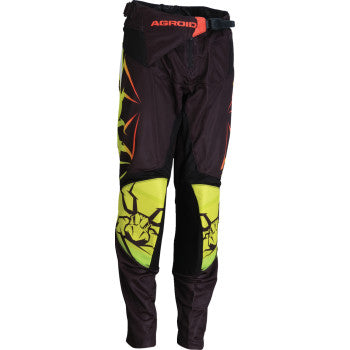 Moose Offroad Youth Agroid Mesh Pants Youth Agroid Mesh Pants - Hi-Viz/Black