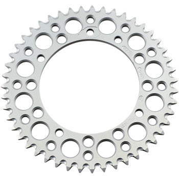 RENTHAL Ultralight Rear Sprocket - 47 Tooth - Silver - Kawasaki/Suzuki
