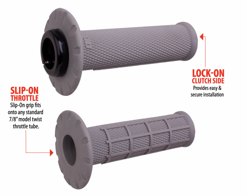 ODI Universal Lock-On Half Waffle Grips