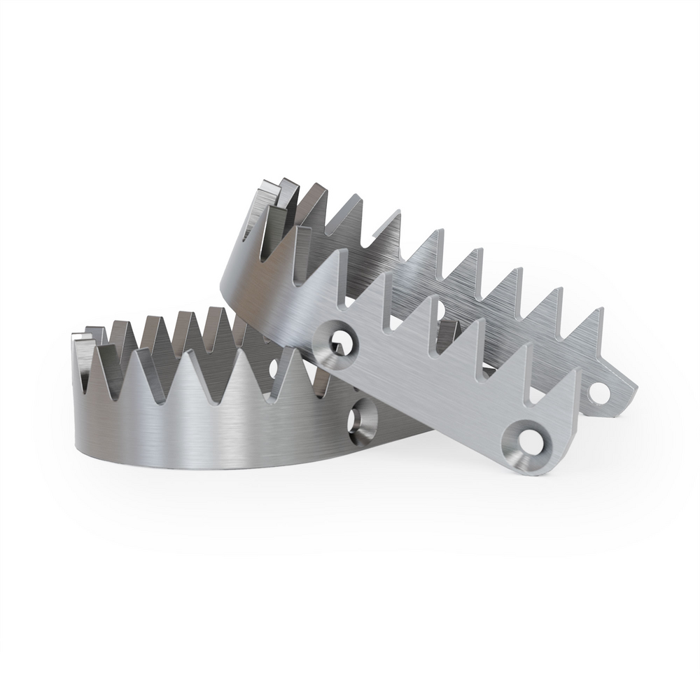 RFX FOOTPEG REPLACEMENT PLATES TITANIUM PLATES AND SCREWS