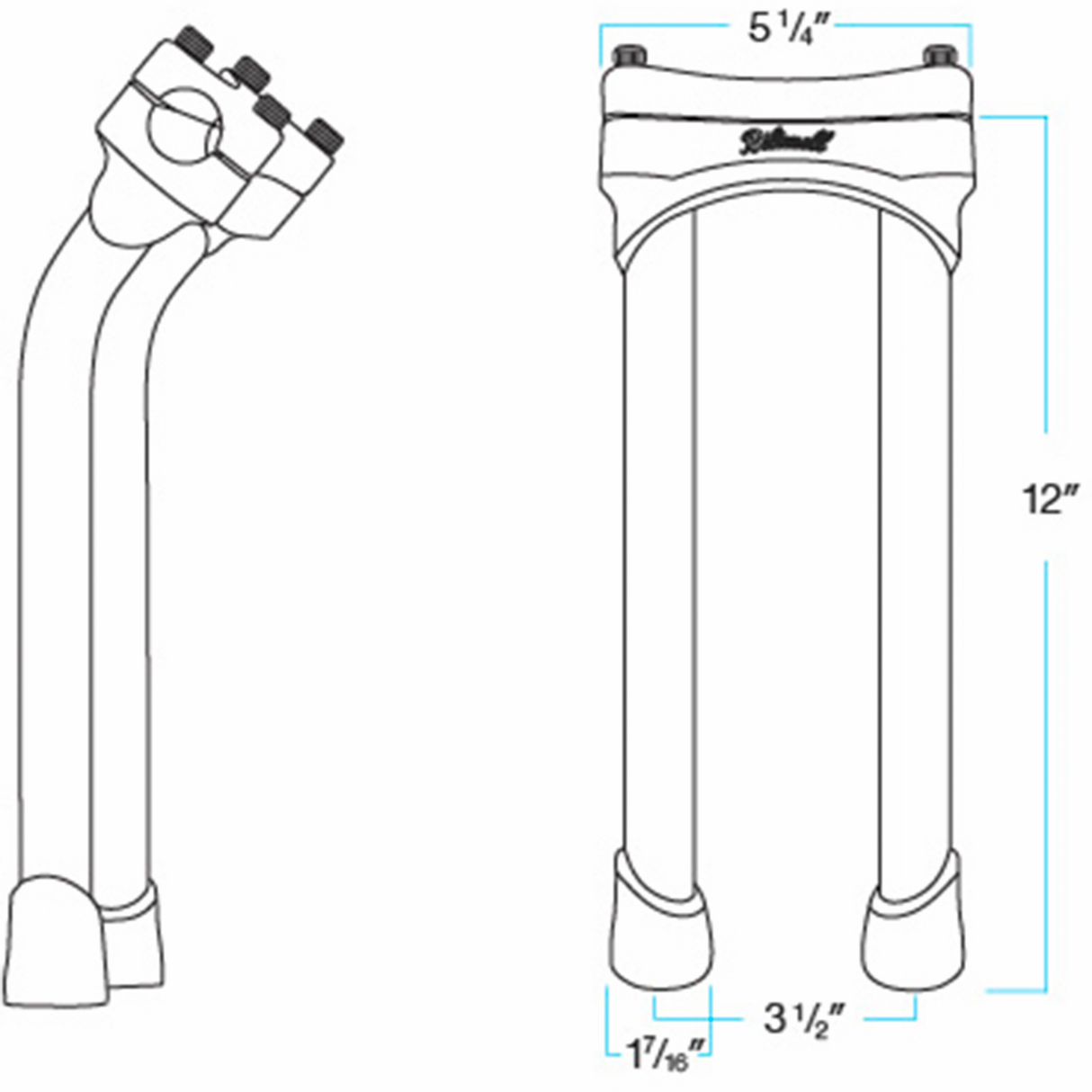 Murdock Handlebar Risers