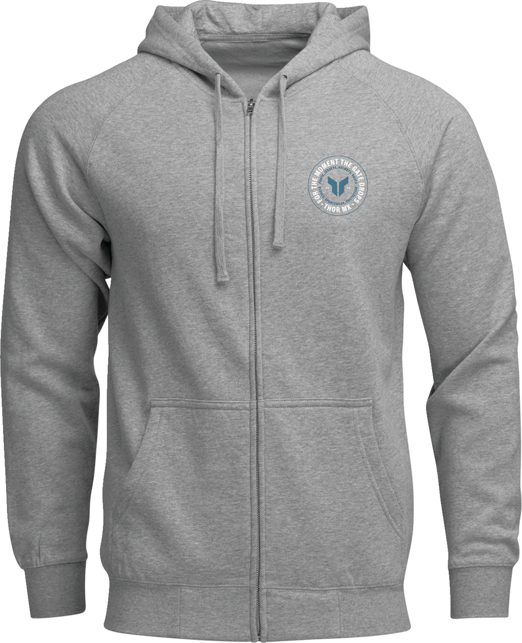 Badge Zip-Up Hoodie