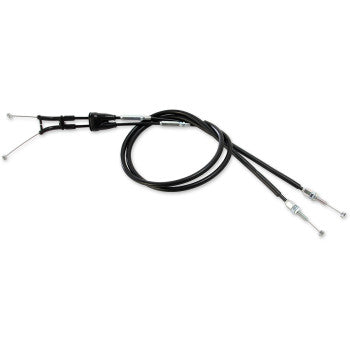 Moose Offroad Black Vinyl Throttle Cable Black Vinyl Throttle Cable - Stock Length - Yamaha