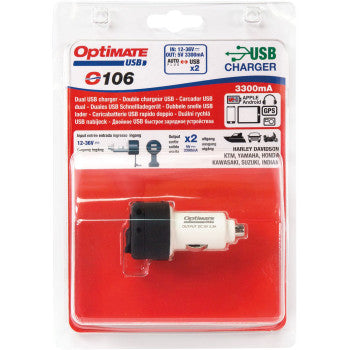 Tecmate OptiMate™ Dual USB Fast Charger