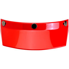 3-Snap Moto Helmet Visor