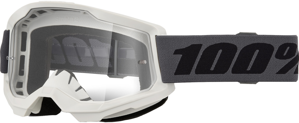 100 Percent Strata 2 Clear Lens Goggles