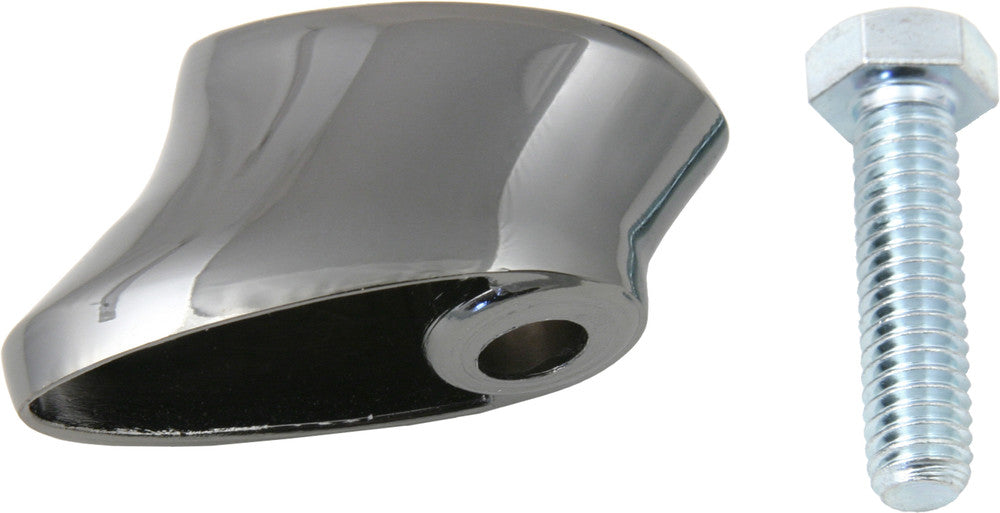SUPPORT BULLET TURN SIGNAL SHORT BLACK NICKEL