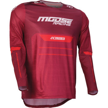 Moose Offroad Alpha One Jersey Alpha One Jersey - Burgundy/White