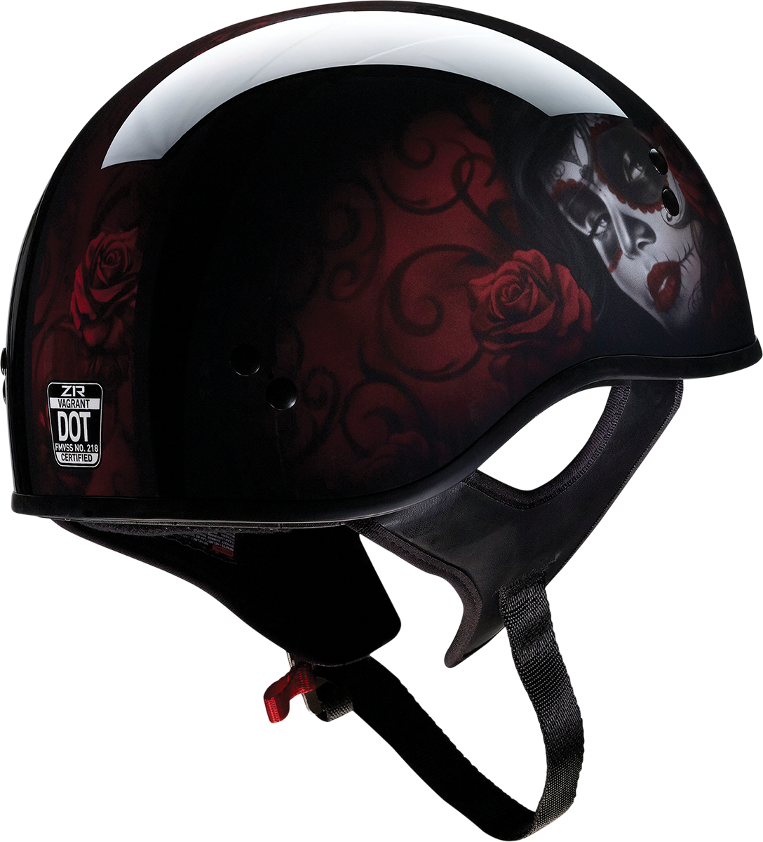 Vagrant Red Catrina Helmet