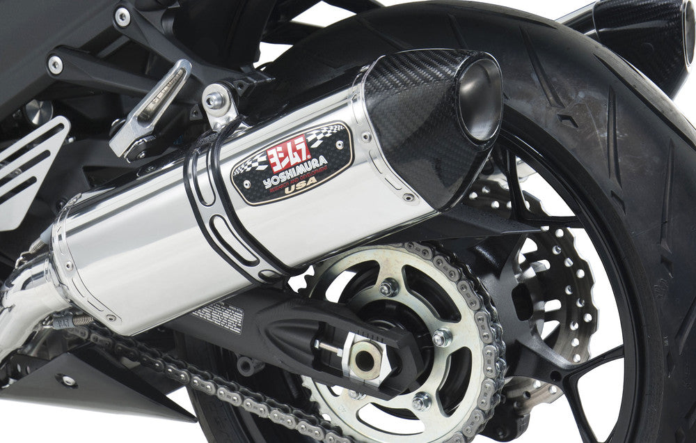 EXHAUST RACE R-77 SLIP-ON SS-SS-CF DUAL