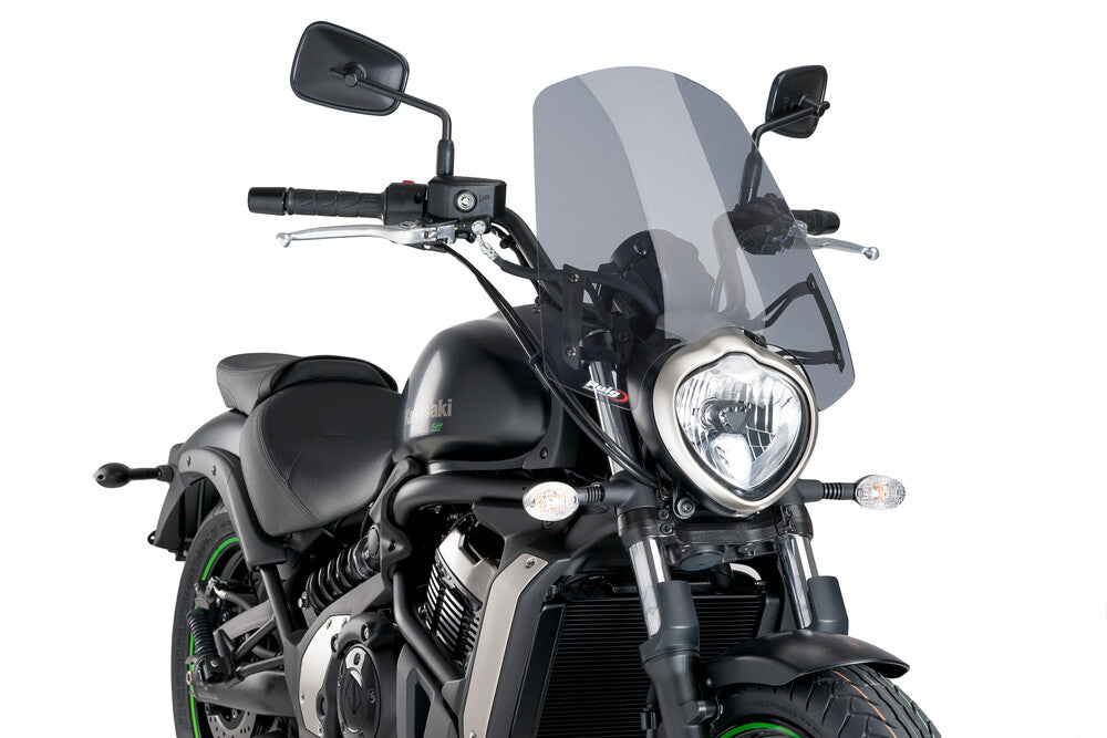 PUIG WINDSCREEN NAKED NEW GEN TOURING SMOKE KAW