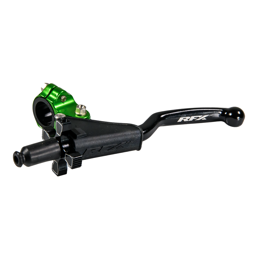 RFX CLUTCH LEVER ASSEMBLY GREEN W/ BLACK LEVER