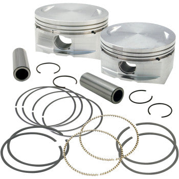 S&S Cycle Piston Kit - For 106" Big Bore Kit - 3.927" - +0.010"
