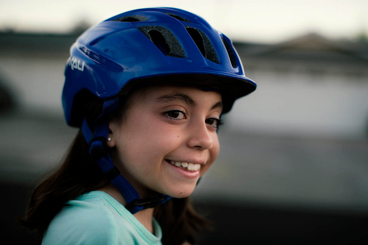 Child Chakra Solid Bicycle Helmet