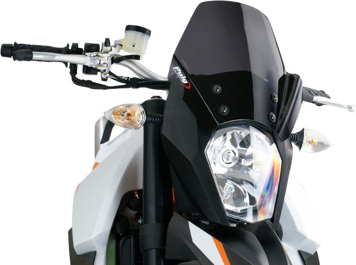 PUIG WINDSCREEN NAKED NEW GEN SPORT DARK SMOKE