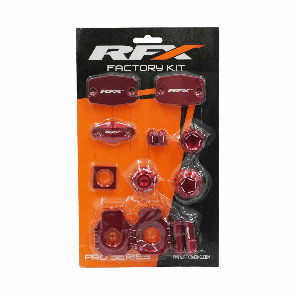 RFX FACTORY KIT RED BRAKETEC HUSQ/GAS