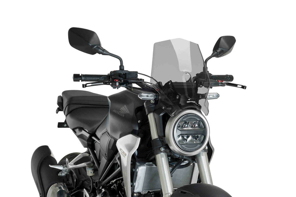 PUIG WINDSCREEN NAKED NEW GEN SPORT SMOKE HON