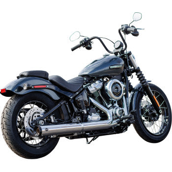 S&S Cycle Grand National Slip-On Muffler - 50 State - 4" Chrome - M8 Softail