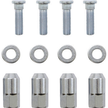 Moose Offroad Wheel Stud/Nut Kit - Rear - '13-'14 Ranger 800