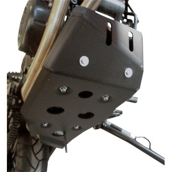 Moose Offroad Aluminum Skid Plate — Skid Plate Skid Plate - Black - BMW - F 650/700/800 GS