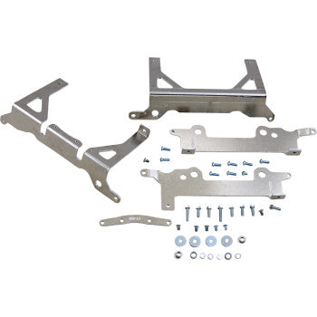 Moose Offroad Radiator Braces Radiator Braces- Silver- Beta