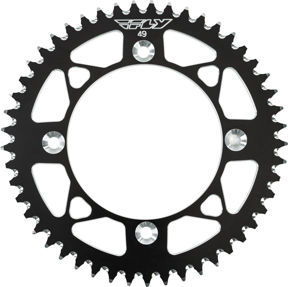 REAR SPROCKET ALUMINUM 49T-420 BLK HON