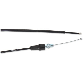 Black Vinyl Throttle Cable - Stock Length - Honda