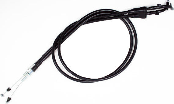 MOTION PRO BLACK VINYL THROTTLE PUSH-PULL CABLE SET