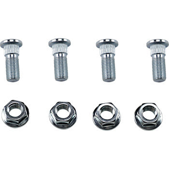 Moose Offroad Wheel Stud/Nut Kit - Front - '93-'07 Polaris