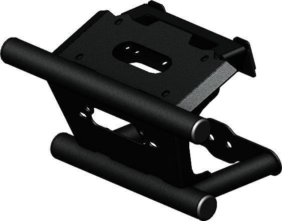 KFI WINCH MOUNT BMPR POL RS1