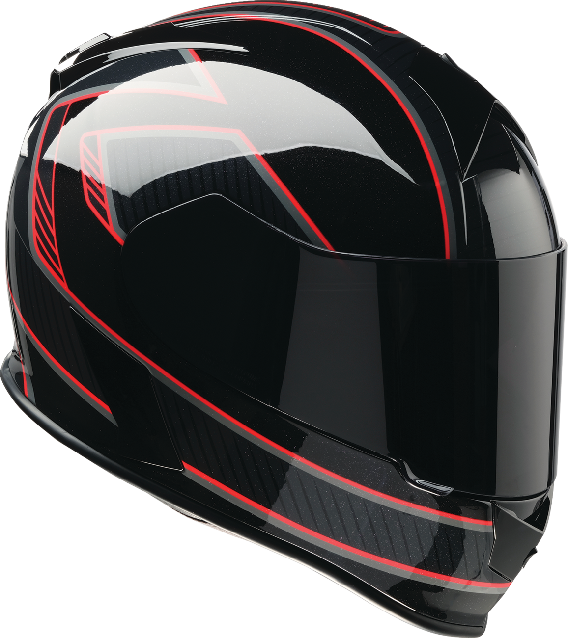 Z1R Warrant Amplify Black/Red Helmet