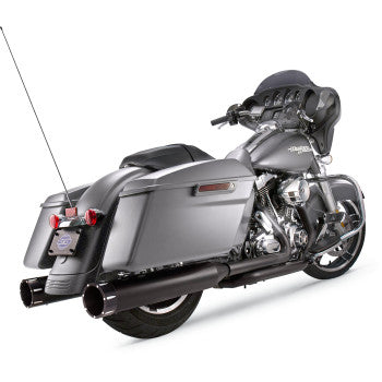 S&S Cycle 4-1/2" MK45 Performance Mufflers - Black Tracer