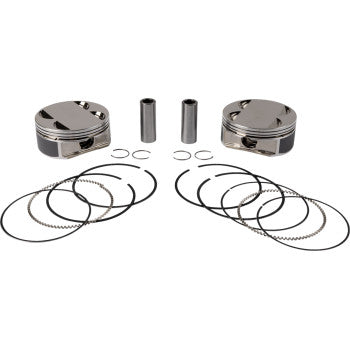 S&S Cycle Big Bore Piston Kit - 128" - +.010 - M8