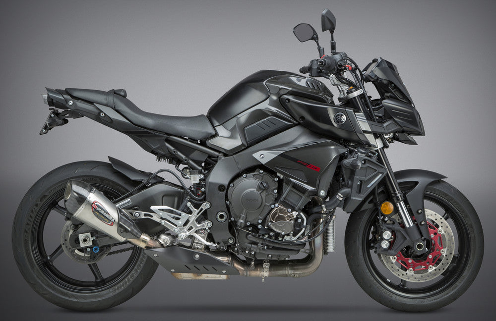 EXHAUST STREET ALPHA-T SLIP-ON SS-SS-CF WORKS