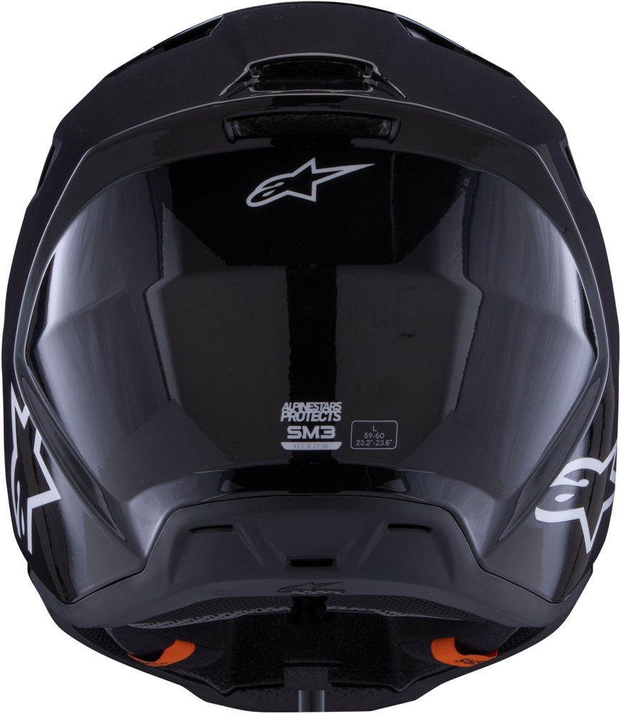 Alpinestars SM3 Solid Helmet Black Glossy