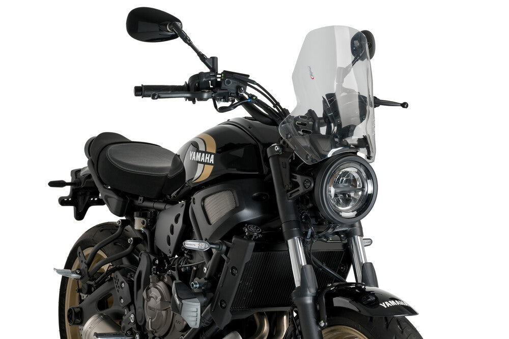 PUIG WINDSCREEN NAKED NEW GEN SPORT CLEAR YAM