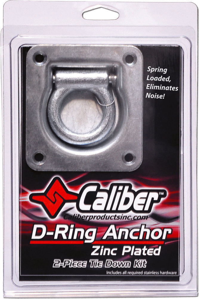 CALIBER ZINC COATED TRAILER D-RING KIT