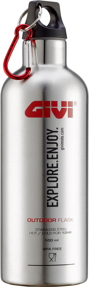 GIVI THERMAL FLASK 500ML STAINLESS STEEL