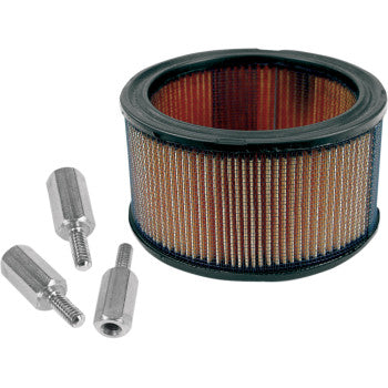 S&S Cycle High-Flow Air Filter & Adapter Kit - Super E/G Carburetor