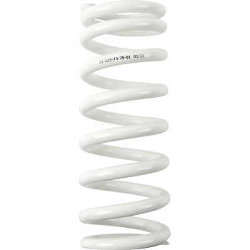 Moose Offroad Shock Spring Shock Spring - 59 mm OD - 72/75/78 n/mm - White