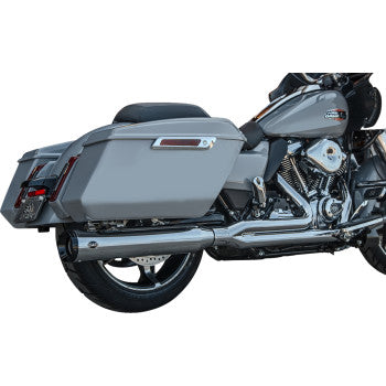 S&S Cycle 2-into-1 GNX Exhaust System - Race Only - Chrome - Touring