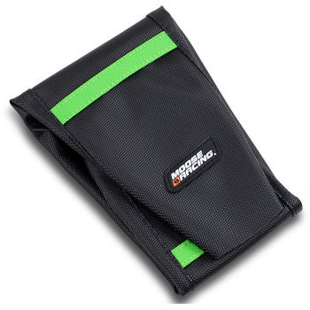 Moose Offroad Ribbed Seat Cover Ribbed Seat Cover - Black Cover/Green Ribs